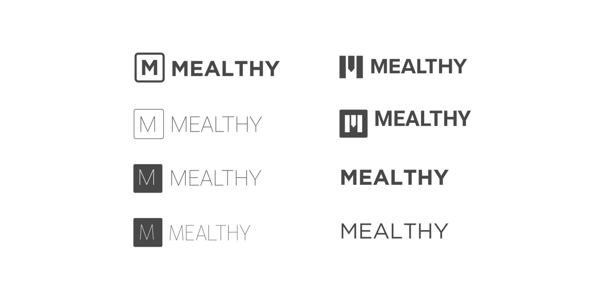 the progression of the recipe page over several months