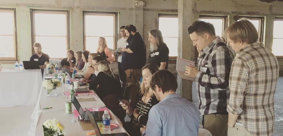 Our Team Members gaining insights from industry folk